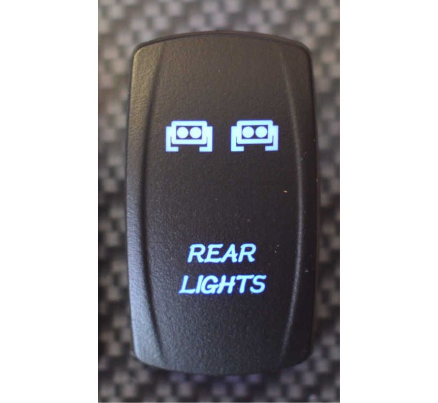 WLO - Rocker Switch / 5 -  Off Road Light  - Blue