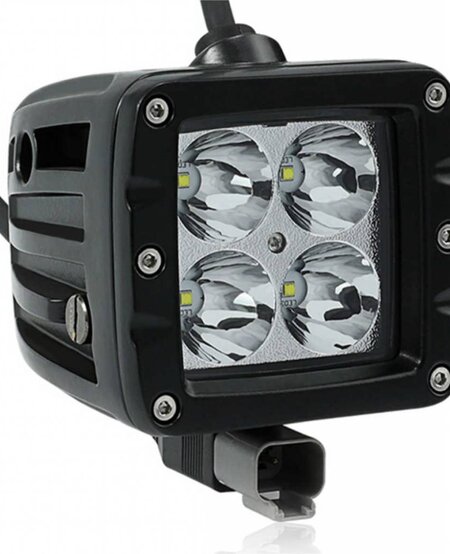White Lightning Offroad - 40 Watt Cree - 2" LED Light Pod - Flood (Pair)