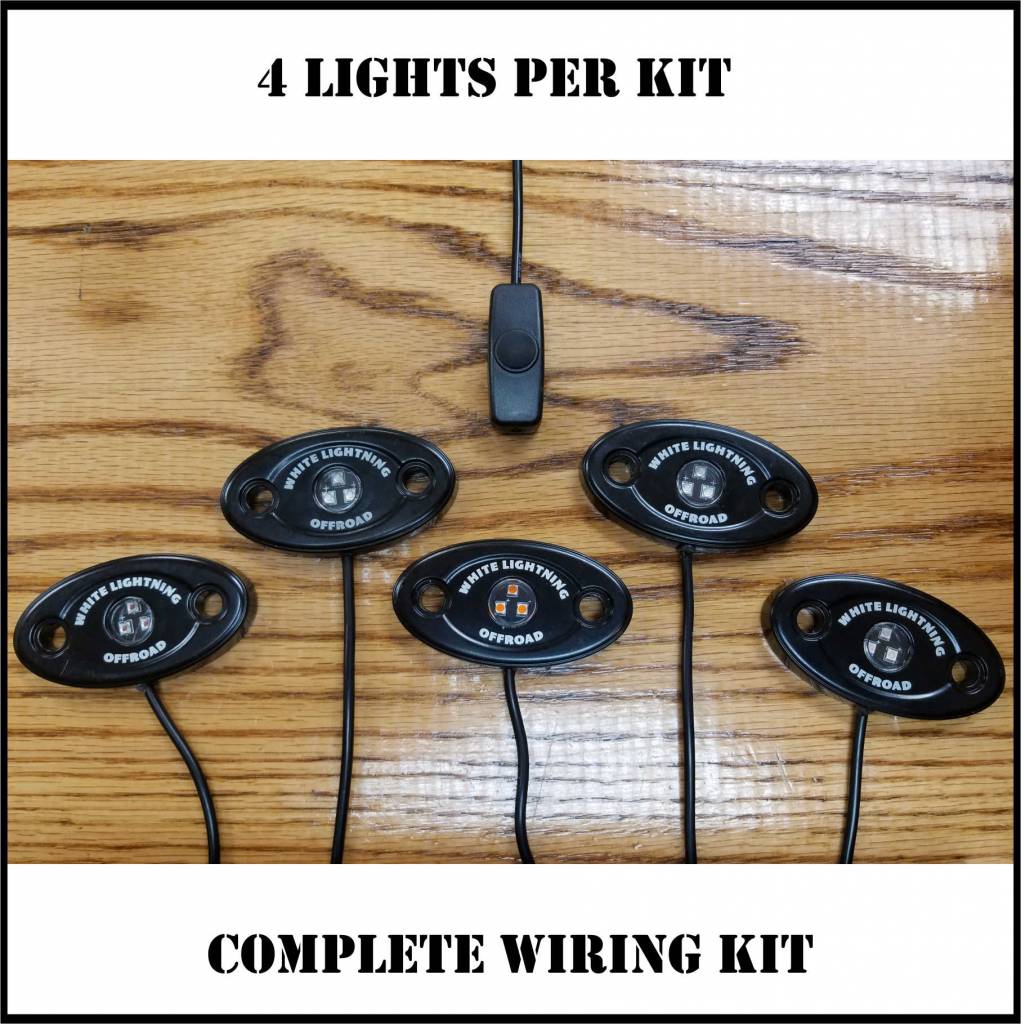 WLO Rock Light Kit - Single Color