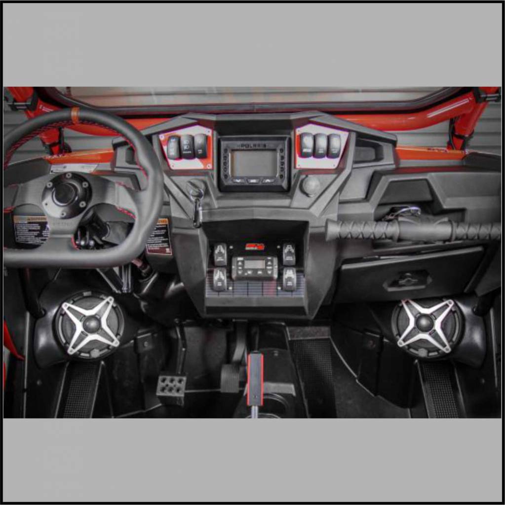 SSV Works - RZR Front Speaker Pods Unloaded (Pair)