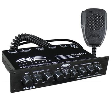 Wet Sounds Wet Sounds - WS-420BT - Marine Multi Zone Equalizer with Integrated Bluetooth