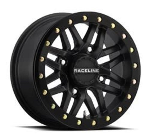Raceline Ryno Beadlock - Black 14x7 4/156 5+2