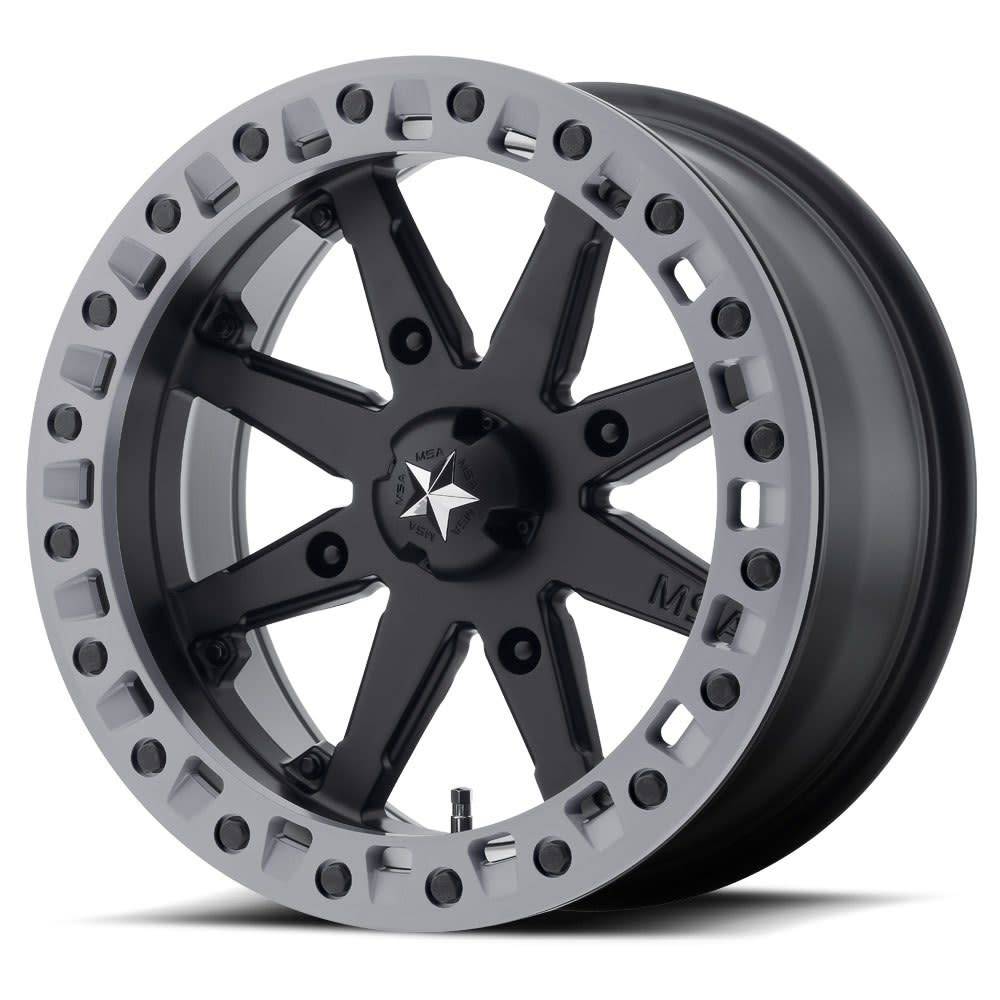 MSA MSA - M31 Beadlock Satin Black  15x7 4/137 +0mm