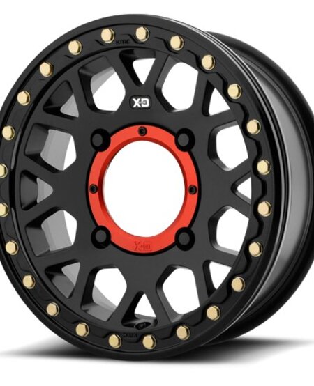 XS235 Granade Beadlock - Satin Black  14x7 4/137 +38mm