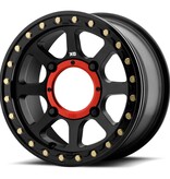 KMC KMC - KS234 Addict 2 Beadlock - Satin Black  14x7 4/137 +10mm