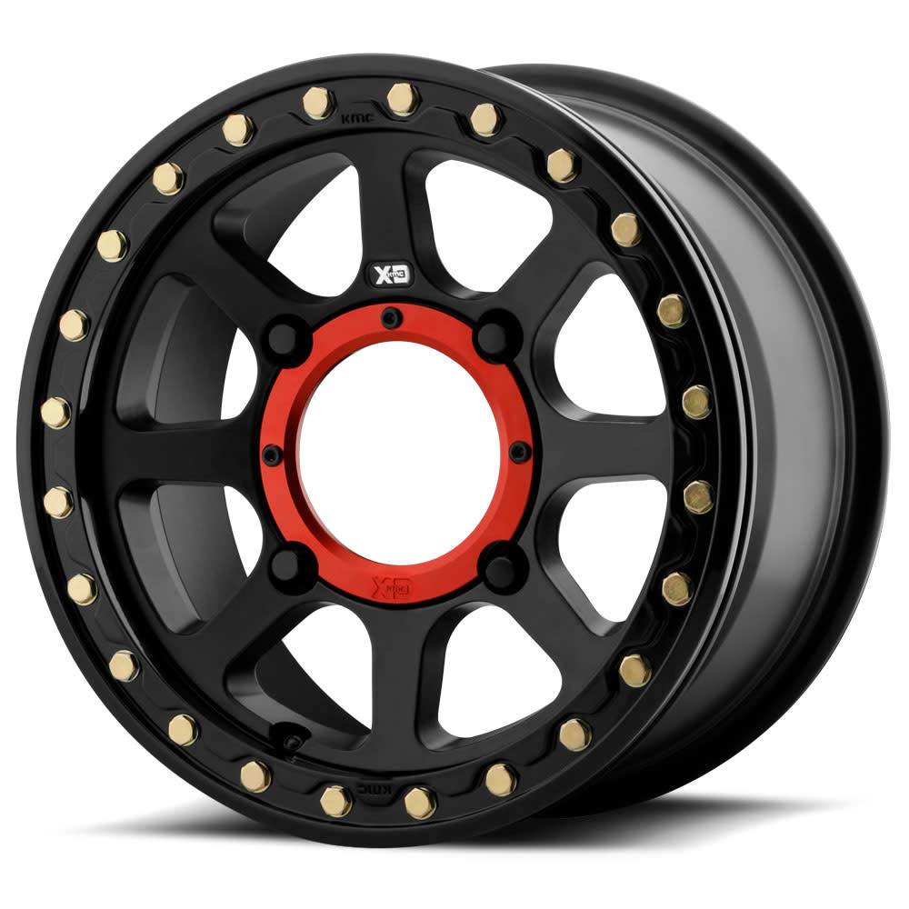 KMC KMC - KS234 Addict 2 Beadlock - Satin Black  14x7 4/137 +10mm