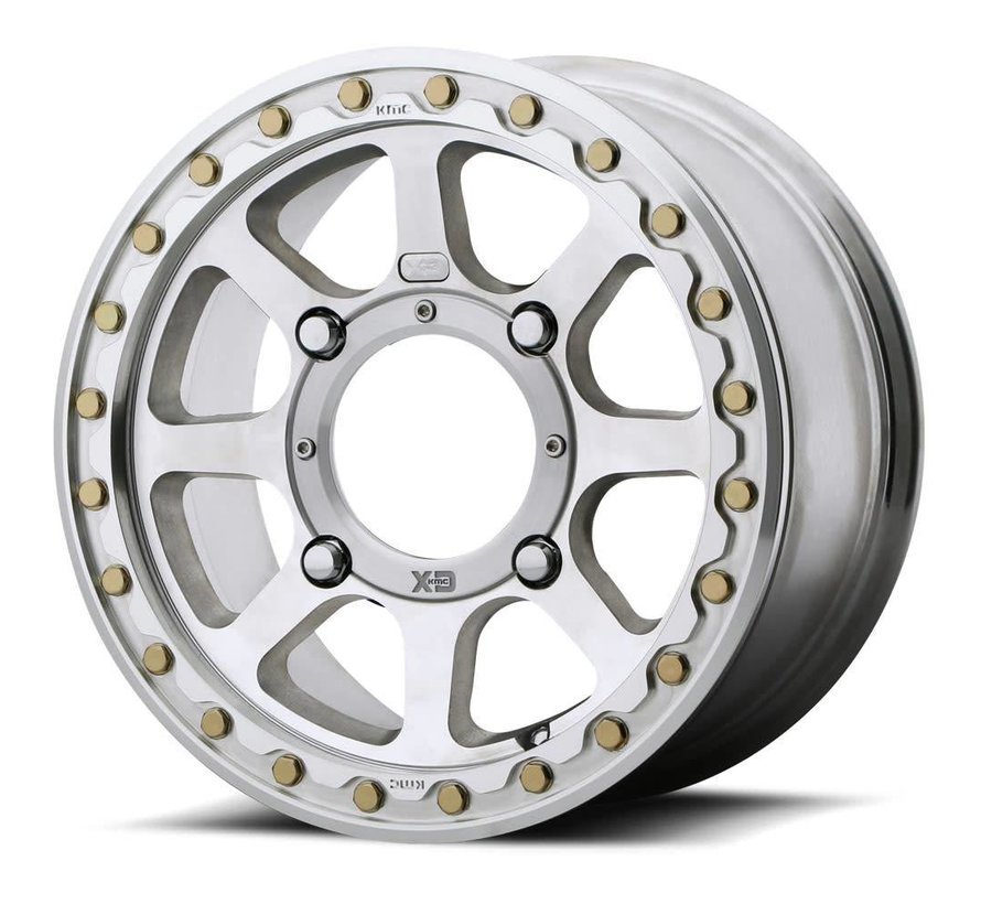 KMC - XS234 Addict 2 Beadlock - Machined  14x7 4/156 +38mm