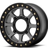 KMC KMC - KS234 Addict 2 Beadlock - Satin Grey  14x7 4/156 +10mm