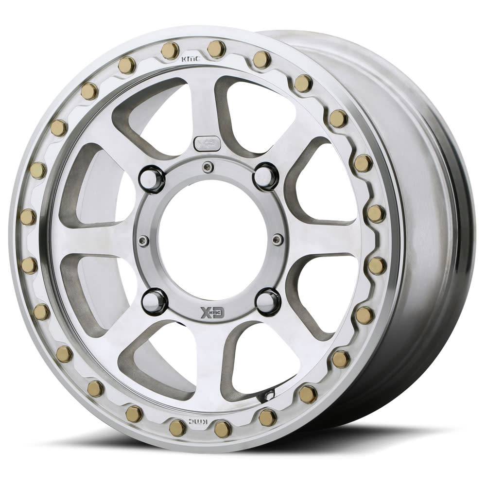 KMC KMC - KS234 Addict 2 Beadlock - Machined  14x7 4/137 +38mm