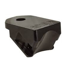 Axia Alloys Axia Alloys - Angled Whip / Cage Pillar Light Mount .500 Hole - Black (Bar Clamp Not Included)