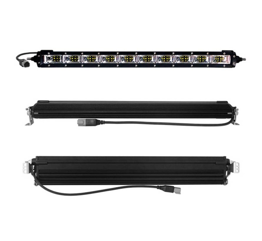 White Lightning Offroad - 30" Single Row SCENE LED Light Bar