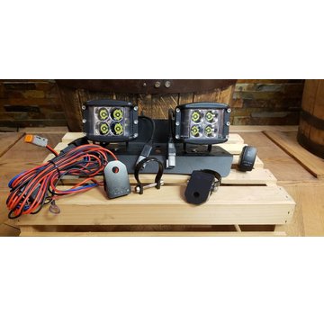 40 Watt Cree - 2" LED Light Pod - Flood (Kit)
