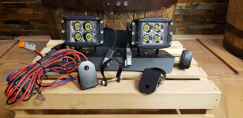 WLO WLO 40 Watt Cree - 2" LED Light Pod - Flood (Kit)