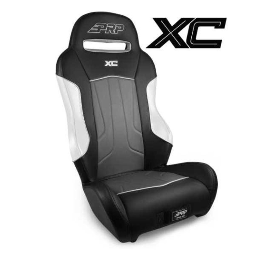 PRP - XC Suspension Seat - Pre-Designed - Black / White