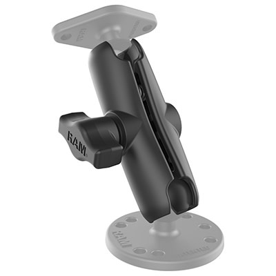 RAM - 3" Double Socket Arm - Ball