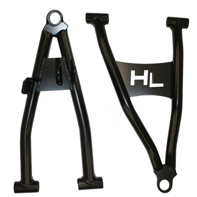 HIGH LIFTER HL - Front Forward Upper & Lower Control Arms Polaris Ranger XP 1000 - Black