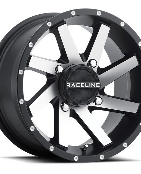 Raceline - Twist 14X7 4X156 4+3 (+5mm) Machined