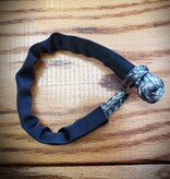 WLO White Lightning Offroad  - SxS Soft Shackle 1/4" x 4.5" - Gray