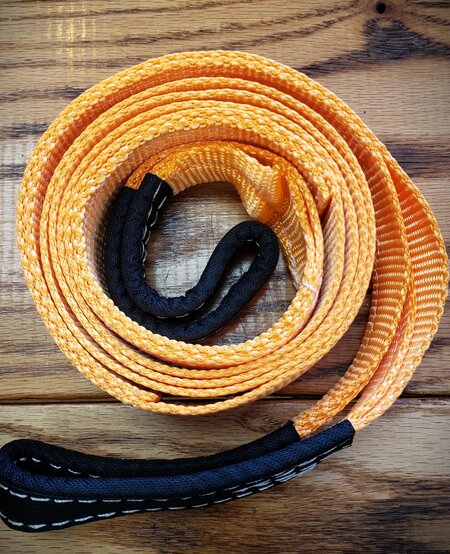 White Lightning Offroad - Tree Saver Strap - 2" x 8' (10K)