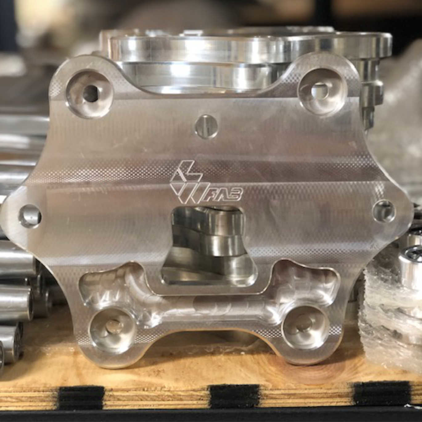 L&W Fab L&W Fab - Polaris XP/T Radius Plate - Raw / 12mm