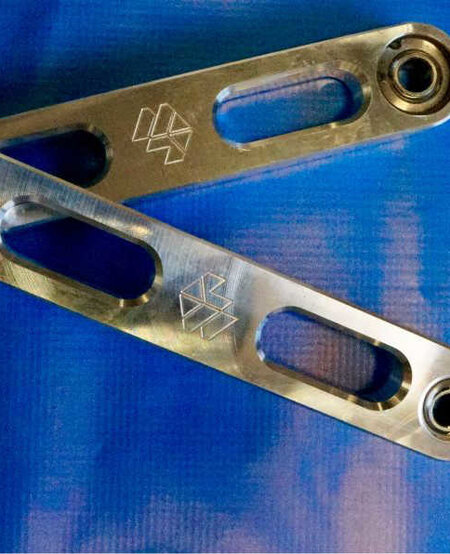 L&W Fab - PolarisXP/XPT  Sway Bar Links - Raw