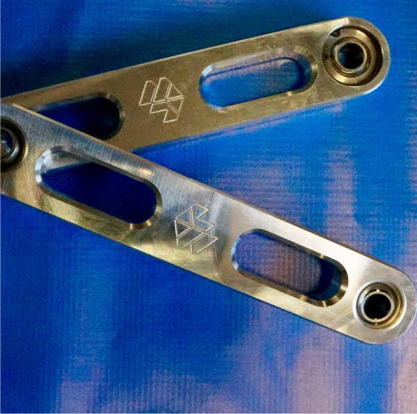 L&W Fab L&W Fab - PolarisXP/XPT  Sway Bar Links - Raw