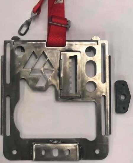 L&W Polaris RZR Seat Lowering Bases (Set of 2) - Black