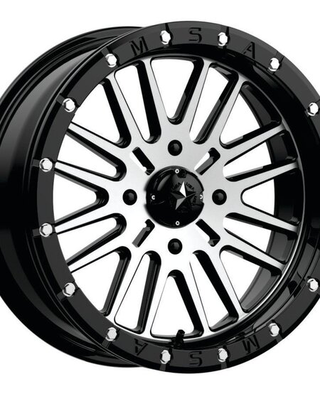 MSA - M37 Beadlock Brute 14x7 4/156 +10mm