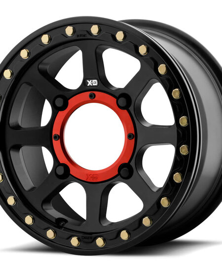 KMC - KS234 Addict 2 Beadlock - Satin Black 15x6 4/137 +38mm