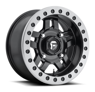Fuel Off-Road Fuel Off-Road - D917 Anza Beadlock Matte Black w/ Anthracite Ring 14x7 4/156 +13mm