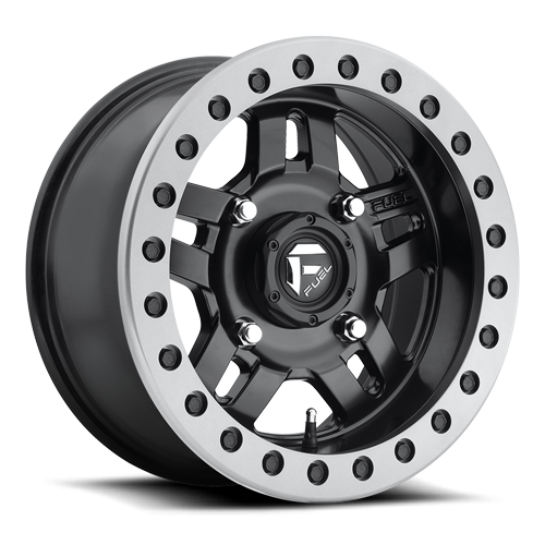 Fuel Off-Road Fuel Off-Road - D917 Anza Beadlock Matte Black w/ Anthracite Ring 14x7 4/156 +13mm