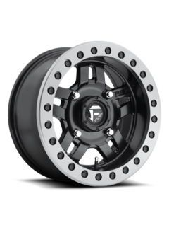 Fuel Off-Road Fuel Off-Road - D917 Anza Beadlock Matte Black w/ Anthracite Ring 15x7 4/156 +38mm