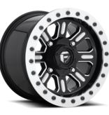Fuel Off-Road Fuel Off-Road - D910 Hardline Beadlock (Lightweight Ring) Gloss Black & Milled 15x10 4/156 +25mm
