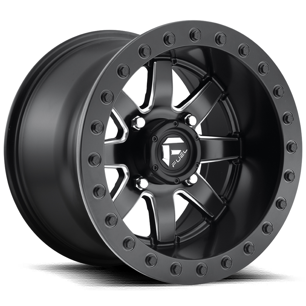 Fuel Off-Road Fuel Off-Road - D928 Maverick Beadlock Black & Milled 14x8 4/137 +0mm