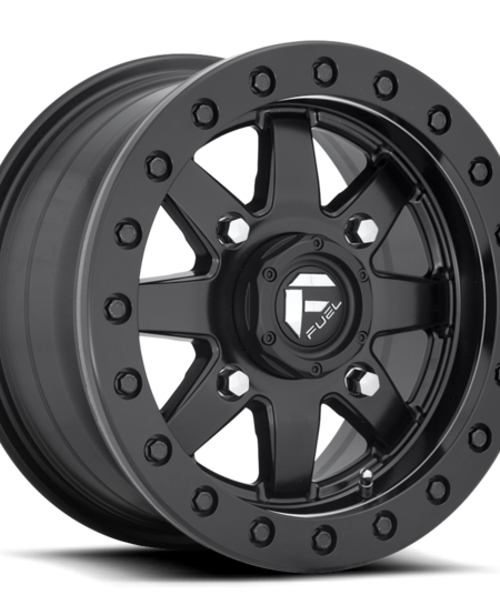 Fuel Off-Road - D936 Maverick Beadlock Black Center w/ Black Beadlock 14x7 4/137 +38mm