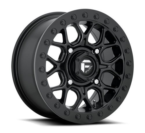 Fuel Off-Road Fuel Off-Road - D916 Tech Beadlock Tech Black Center w/ Black Beadlock 15x7 4/136 +38mm