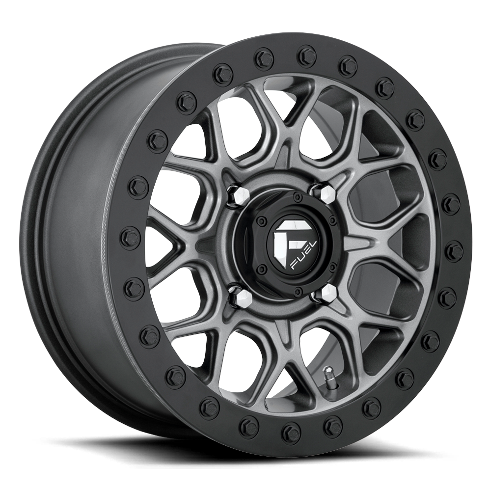 Fuel Off-Road Fuel Off-Road - D919 Tech Beadlock Black Center w/ Black Beadlock 15x10 4/137 +0mm