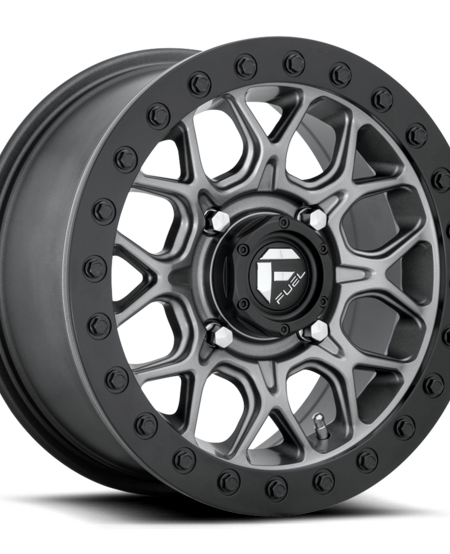Fuel Off-Road - D919 Tech Beadlock Black Center w/ Black Beadlock 15x7 4/137 +38mm