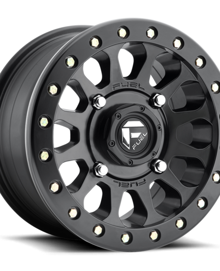 Fuel Off-Road - D920 Vector Beadlock Matte Black 15x7 4/156 +13mm