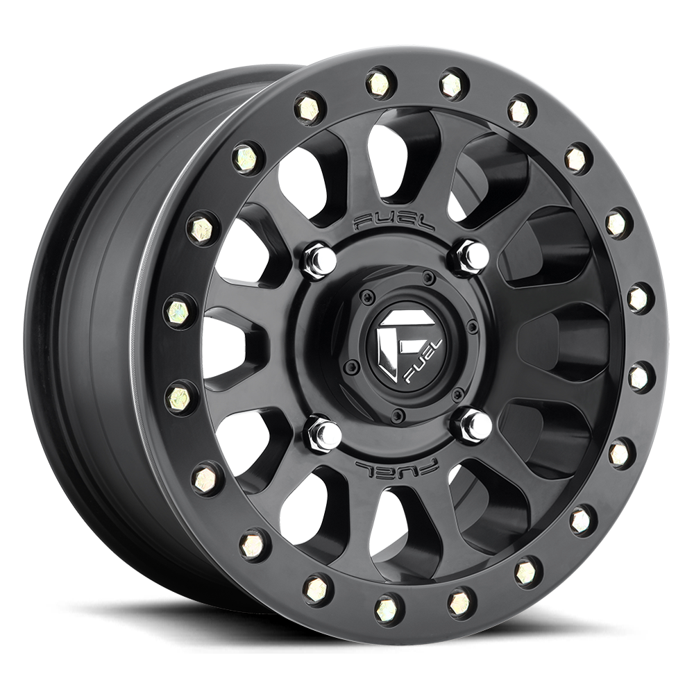 Fuel Off-Road Fuel Off-Road - D920 Vector Beadlock Matte Black 15x7 4/137 +13mm