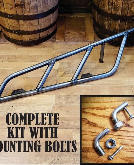 DTF - 2 Seat Tree Kicker Polaris RZR 1K, Turbo, Turbo S (Raw - Wide - Mounting Bolts)