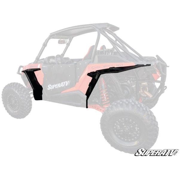 SuperATV SATV - Polaris RZR XPT - XP - TS Fender Flares -Full Set (Front & Rear)