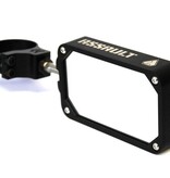 Assault Industries COMBAT Billet Side Mirror (set) w/Clamp Black/Blue