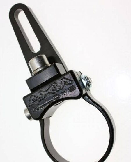Axia Alloys  - LED Light Bar Mount 8mm - Black (Bar Clamp Not Incuded)