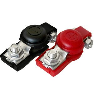 XS Power Battery Terminal + Insulated Ring Terminal Connection