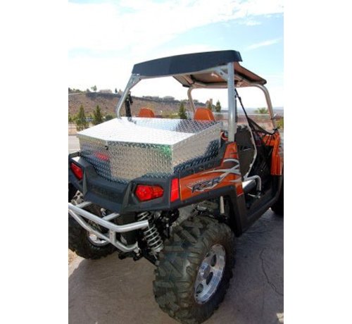 RyFab Industries - RZR 900 Series Black Rear Crago Box Rear