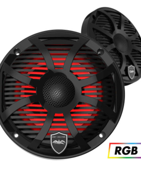 Wet Sounds - REVO 6 SW-B | Wet Sounds High Output Component Style 6.5" Marine Coaxial Speakers