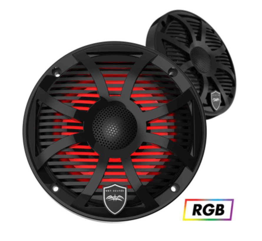 Wet Sounds - REVO 6 SW-B | Wet Sounds High Output Component Style 6.5" Marine Coaxial Speakers