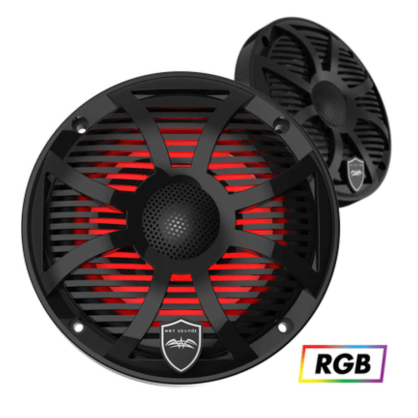 Wet Sounds Wet Sounds - REVO 6 SW-B | Wet Sounds High Output Component Style 6.5" Marine Coaxial Speakers
