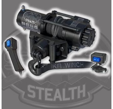 KFI Winch Stealth 3500 LB Winch - Synthetic  SE35